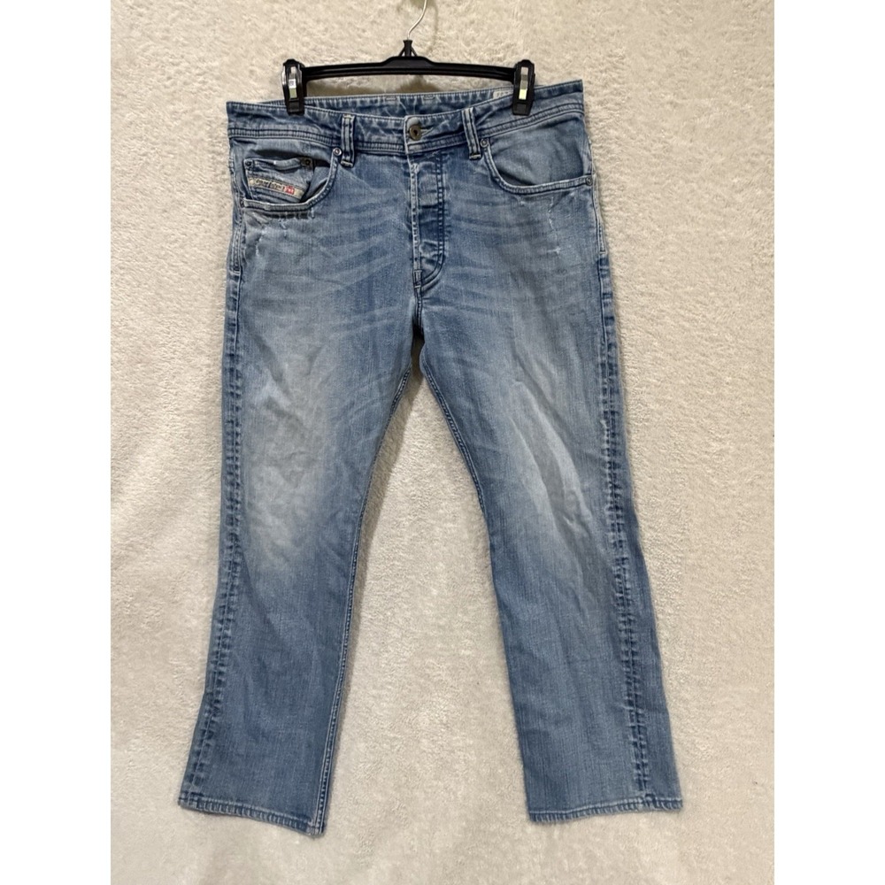 Diesel Jeans Men  Blue Larkee Relaxed Comfort Straight Stretch 33x32* (33x28)